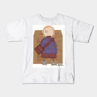 Bearded fella Kids T-Shirt